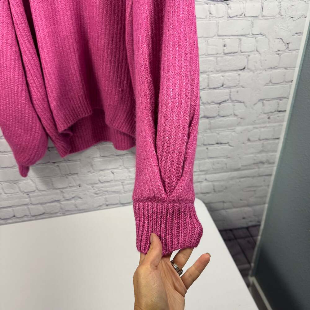 Scoop Women's Balloon Sleeve Crewneck Sweater Size XL - Picture 3 of 7